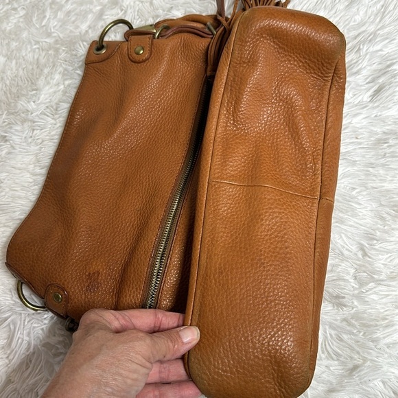 Alfani Leather Shoulder Bag with Braided Handle - Picture 9 of 15